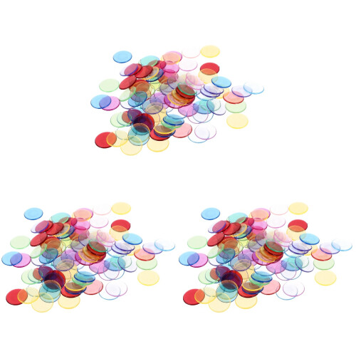300Pcs Game Supplies Durable Plastic Counting Chips 1