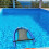 6Pcs Lightweight Black Floating Chair Nets for Swimming Pool Fun 5