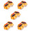 10Pcs Multi PU Fake Cupcakes Simulation Cake Model Decorative Props 10