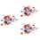 300Pcs Game Supplies Durable Plastic Counting Chips 6