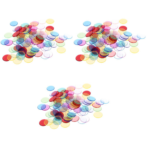 300Pcs Game Supplies Durable Plastic Counting Chips 2