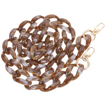 2St Koffiekleurige Tas Ketting Riem Voor DIY Schoudertas Vervanging