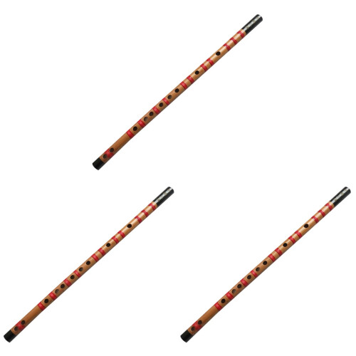 3St Professionele Dwarsfluit Beginners Draagbaar Multi Kleur 2