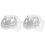 40Pcs DIY Transparent Plastic Masks for Dolls Mini Face Covers 3