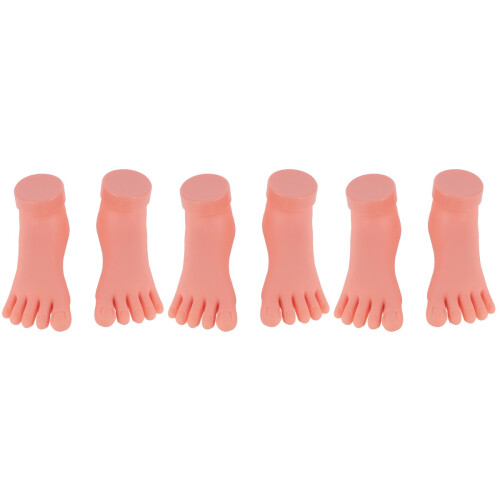 6St Practicum Voet Nagelmodel Nagelkunst Trainer Beige Duurzaam 2