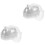 40Pcs DIY Transparent Plastic Masks for Dolls Mini Face Covers 4