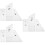 3Sets Compacte Quilting Rulers Voor Patchwork DIY Projecten 7