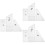 3Sets Compacte Quilting Rulers Voor Patchwork DIY Projecten 6