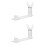 2St Verstelbare Acryl Figure Holder Stabiele Displaystand Voor 7