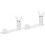2St Verstelbare Acryl Figure Holder Stabiele Displaystand Voor 6