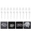 2Sets Plastic Earring Retainers Transparant Sterk En Lichtgewicht 8