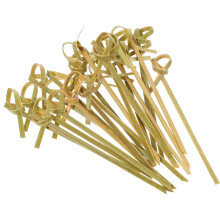 400St Multifunctionele Bamboe Fruit Picks Decoratief En Licht