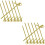 400St Multifunctionele Bamboe Fruit Picks Decoratief En Licht 6
