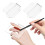 2St Compacte Transparante Make-Up En Nagelkunst Mengpaletten 1