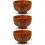3St Herbruikbare Kinderborden Set Multifunctioneel Stevig Hout 6