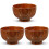 3St Herbruikbare Kinderborden Set Multifunctioneel Stevig Hout 2