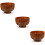 3St Herbruikbare Kinderborden Set Multifunctioneel Stevig Hout 7