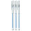 6St Microblading En Tattoo Marker Pen, Blauwe Huidpositioneringstool 2