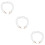 3St Slanke DIY Handtas Ketting Acryl Bag Strap Modern Sierlijk 9