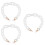3St Slanke DIY Handtas Ketting Acryl Bag Strap Modern Sierlijk 7