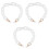 3St Slanke DIY Handtas Ketting Acryl Bag Strap Modern Sierlijk 3