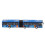 Children'S Diecast Model Fordon Shuttle Buss Billeksaker Små Baby Pull Back-Leksaker Blå 8