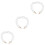 3St Slanke DIY Handtas Ketting Acryl Bag Strap Modern Sierlijk 5