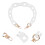 3St Slanke DIY Handtas Ketting Acryl Bag Strap Modern Sierlijk 10