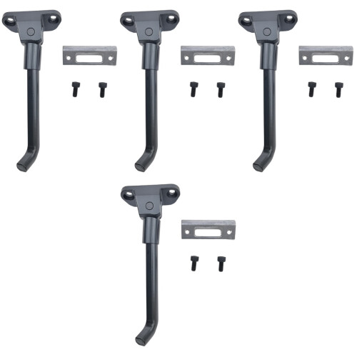 4Sets Verstelbare Scooter Stand Zwart & Vervangbaar 2