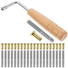 5Sets Lyre Harp Accessoires Met Stempen En Stemgereedschap Assort