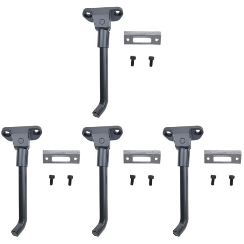 4Sets Verstelbare Scooter Stand Zwart & Vervangbaar 1