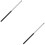 2St Draagbare Leraar Typerende Pointer Roestvrij Staal Zwart Hand 7