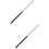 2St Draagbare Leraar Typerende Pointer Roestvrij Staal Zwart Hand 8
