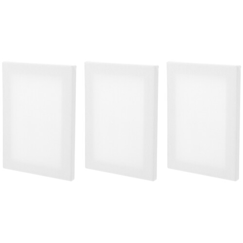 9St Vierkante Schilderpanelen Wit Canvas Voor Acryl En Kinderen 2