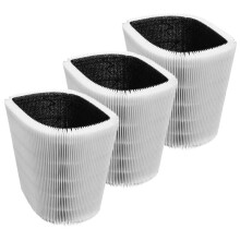 3 ST HEPA-Filter för Blueair Blå Pure 411 411+ & HopfäLlbart Luftrenare Filter Aktivt Kol Kompositdelar