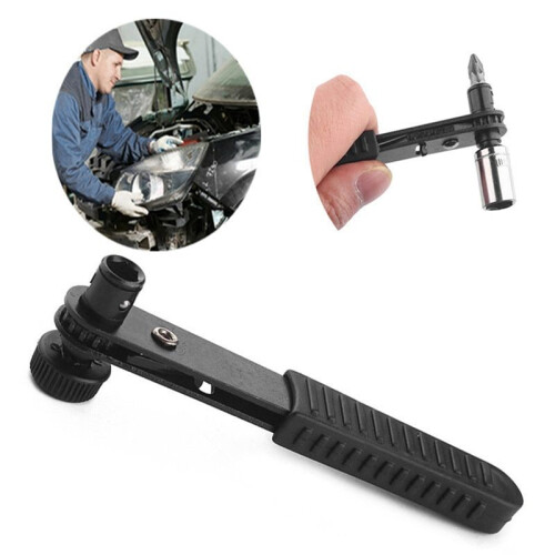 1/4 Ratchet Wrench Ratchet Screwdriver Handle Drill Bit Plug Tool Hexagon Socket Wrench 1