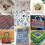 Wooden Crochet Blocking Board Reusable Handcrafted Knitting Blocking Mat Set Stand Square Blocking Board 7