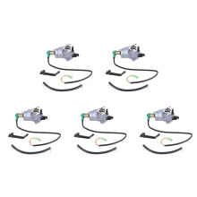 5X Carburatore Carb Fit 6500W per  GX240 8HP GX270 9HP GX340 11HP GX390 13HP Generatore Portatile 182F 188F Ex6500 Ex5000