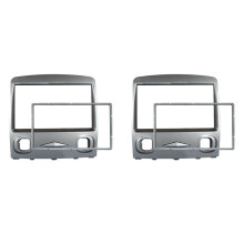 2X Stereo Radio Fascia Frame 2DIN Stereo Interface Plate Panel Dash Trim for Escape 2008-10 Tribute 2006-08