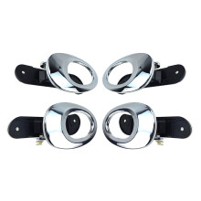 4Pcs Car Door Handle Inner Door Handle Electroplating Door Handle for 330