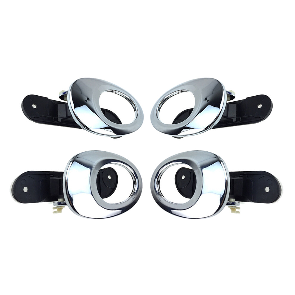 4Pcs Car Door Handle Inner Door Handle Electroplating Door Handle For 330 6033652677737