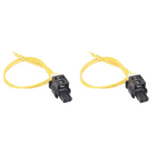 2X Voiture LED Feux de Jour Antibrouillard Connecteur Harnais Queue de Cochon pour   2008-2019 805120521