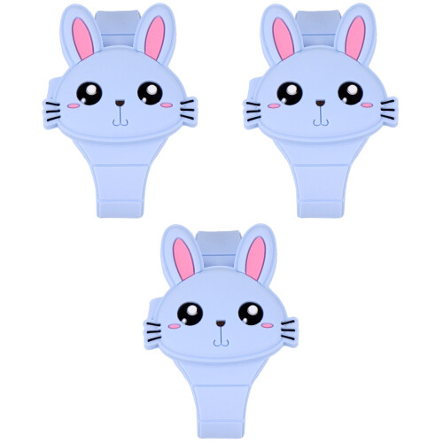3Pièces Cartoon Silicone , Confortable Et Robuste 2