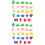2Pièces Formes Éponges Peinture Multicolores Pour 5