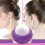 3Pièces Argile Souple Violet Coiffage Simple Dommage Pour 10