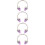 4Pièces Décor Piercing Nez Et En Titane Couleur Argent 10