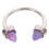 4Pièces Décor Piercing Nez Et En Titane Couleur Argent 2