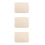 3Pièces Mat Coton Bébé Lavable Beige Sous-Protecteur Lit Réutilisable 7