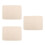 3Pièces Mat Coton Bébé Lavable Beige Sous-Protecteur Lit Réutilisable 8
