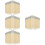 160Pièces Crayons Bois Courts Beige Pour Et 9